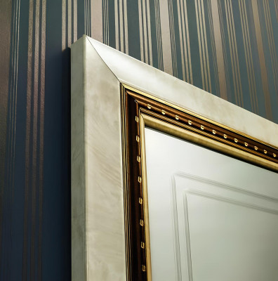 Klassieke spiegel Luxe console Slaapkamerstijl Modern glazen spiegel Wand