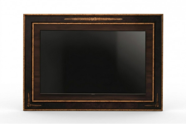 tv muurpaneel bekleding hout barok luxe rtv woonkamer tv-meubel