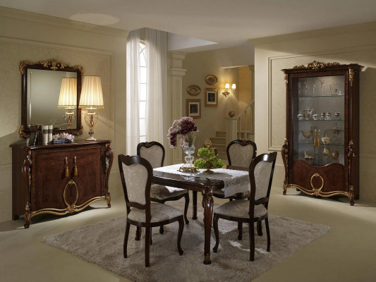 Luxe vitrine meubels woonkamer kast glazen vitrines designer kasten commode