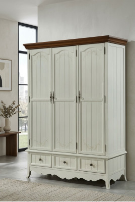 Klassieke houten kast Landelijke slaapkamerkasten Houten meubels