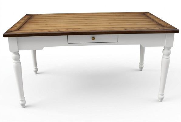 Moderne eettafel Tafel Tafels Houten tafel Amerikaanse eetkamer Landhuisstijl