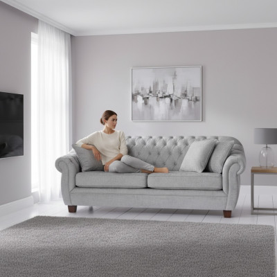 Chesterfield bank bankstel stof bankstel bankstel 3-zits