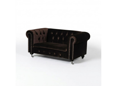 jvmoebel ® - Lederen Sofa Bankstel Royal Bruin Bekleding Tweezits Bankstel Nieuw