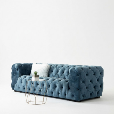 Chesterfield 3-zits Moderne Luxe Bank Designer Woonkamer Driezitter.