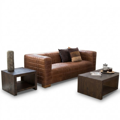 Chesterfield 3 Zits Luxe Raster Bank Textiel Leder Bank Designer Banken Nieuw