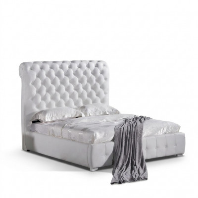 Chesterfield op maat gemaakt Kleur naar keuze Bed Dubbele Bedden Paars Bruin Beige.