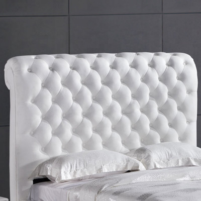 Klassieke slaapkamerbed 160x200 cm leer textiel Chesterfield hotelbedden.