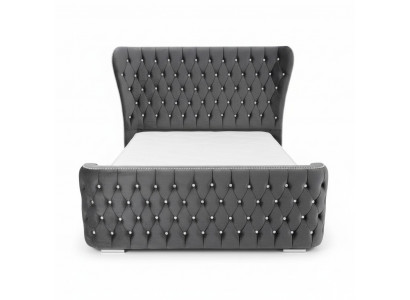 Chesterfield Hotel Dubbel Leren Bed Slaapkamer Bekleding Luxe Bedden 200x200