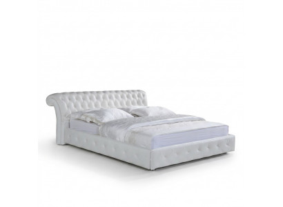 Chesterfield Designer Bed Slaapkamer Textiel Lederen Bekleding 140/160/180/200 cm