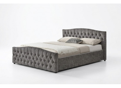 Chesterfield bed ontwerp slaapkamer Engelse bedden 180x200 textiel bekleding