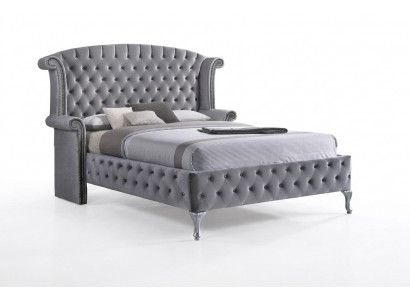 Nostalgie bed Chesterfield bank Oorkussens Bedden Engels slaapkamerontwerp Nieuw