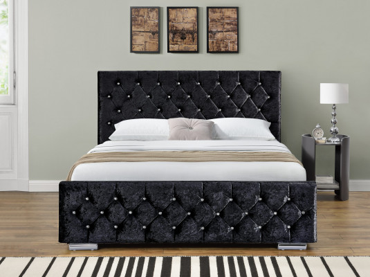 Chesterfield Bed Design Slaapkamer Engelse Bedden Stoffen Bedden