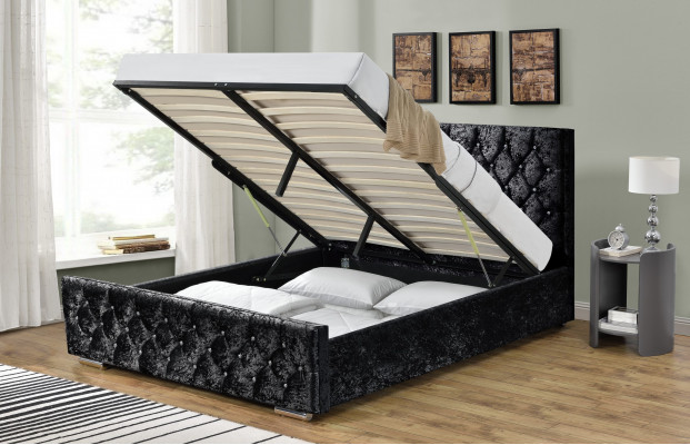 Chesterfield Bed Design Slaapkamer Engelse Bedden Stoffen Bedden