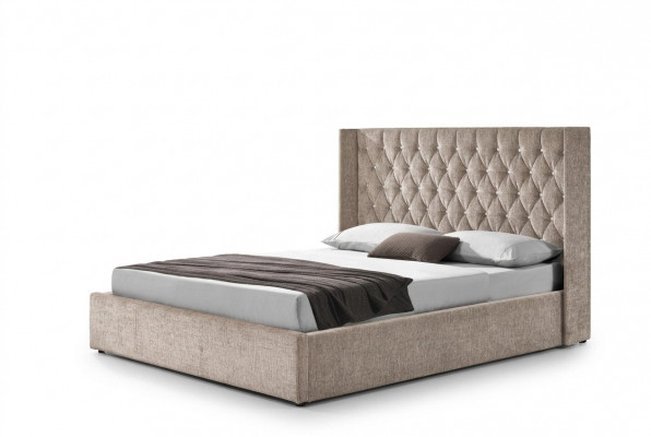 Chesterfieldbed ontwerp slaapkamer Engelse bedden 180x200cm textiel