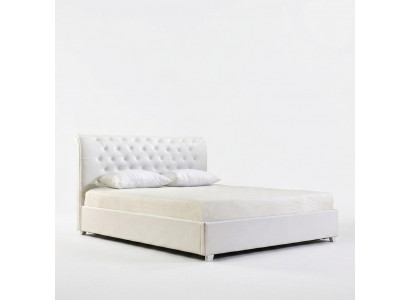 Chesterfield Designer Bed Slaapkamer Kunstleder Bekleding 140/160/180/200 cm