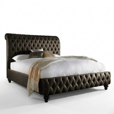 Chesterfield textiel bed slaapkamer bedden dubbel gestoffeerd 140/160/180/200 cm Chesterfield textiel bed slaapkamer bedden dubbel gestoffeerd 140/160/180/200 cm