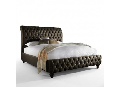Chesterfield textiel bed slaapkamer bedden dubbel gestoffeerd 140/160/180/200 cm Chesterfield textiel bed slaapkamer bedden dubbel gestoffeerd 140/160/180/200 cm