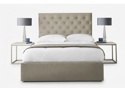 Bett Chesterfield gestoffeerd bed luxe tweepersoons slaapkamer designbed bedden nieuw