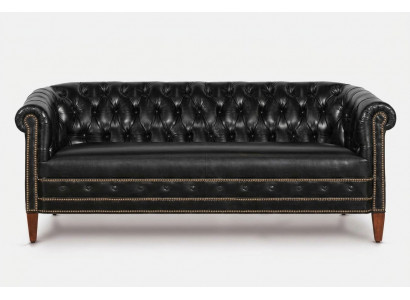 Chesterfield bankstel bank bank 3+2+1 zits leren banken.