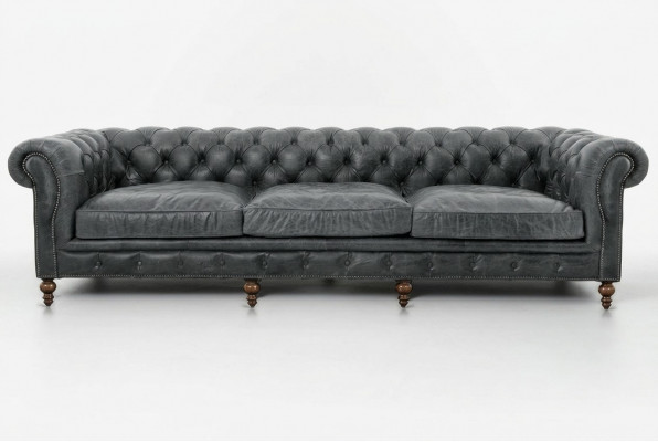 Chesterfield bankstel bank bank bekleding 321 zits lederen bankstellen  Chesterfield bankstel bank met bekleding van 321 zits lederen bankstellen