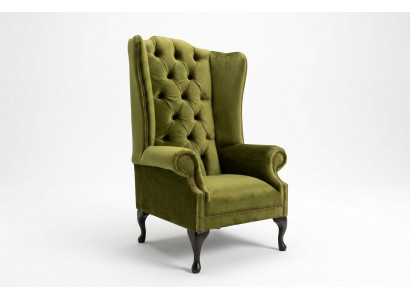 Lounge Oor Fauteuil Club Designer Meubels Televisie Sofa Stoel Fluwelen Bekleding Zit Nieuw