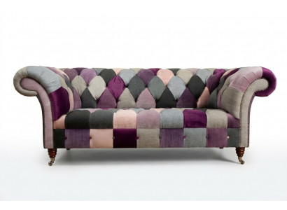 Chesterfield bankstel 3-zits gestoffeerde designer banken banken set driezitter