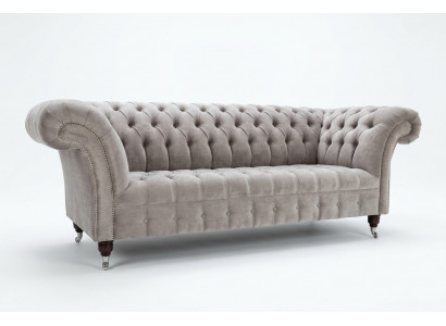 Chesterfield 3-zitsbank Bekleding Banken Zitkamer Sofa Driezitter Nieuw