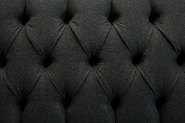 Klassieke Chesterfield bankstel 3-zits bank fluweel leder blauw ontwerp bekleding