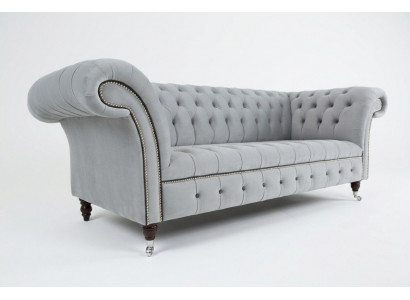 Chesterfield Bankstel 3+2 Zits Velours Fluweel Design Garnituur