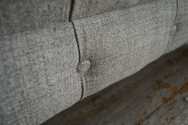 Ontwerp Chesterfield Sofa 3 Bankstel Set Stof Bekleding Lederen Driezits Banken