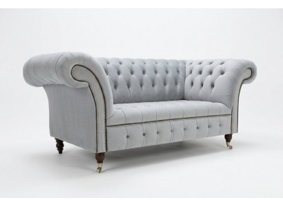 Textiel Sofa Stof Bank Chesterfield grote sofa's xxl banken Zitting Kussen 185cm