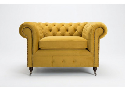 Lounge Luxus Televisie Club Bekleding Zitbank Fauteuil Design Bank Sofa Chesterfield