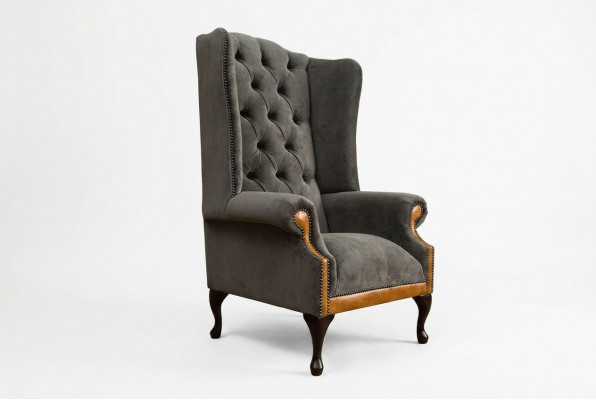 Chesterfield fluwelen fauteuil sofa stoffering sofa's design luxe bank relax televisie nieuw