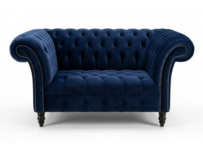Chesterfield Sofa Bankstel Bekleding Set 1,5-zits Banken Klassieke Eenzitter