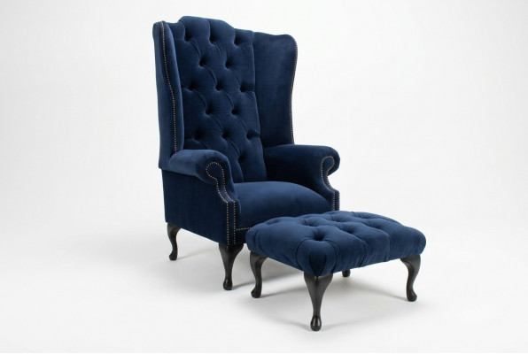 Lounge Luxe Televisie Club Bekleding Zit stoel Design Bank Sofa Nieuw Relax Fluweel