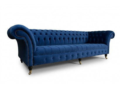 Bank Banken Luxe Gestoffeerde Bankstellen Stoffen Luxe Designer Bank Nieuwe 4-Zits