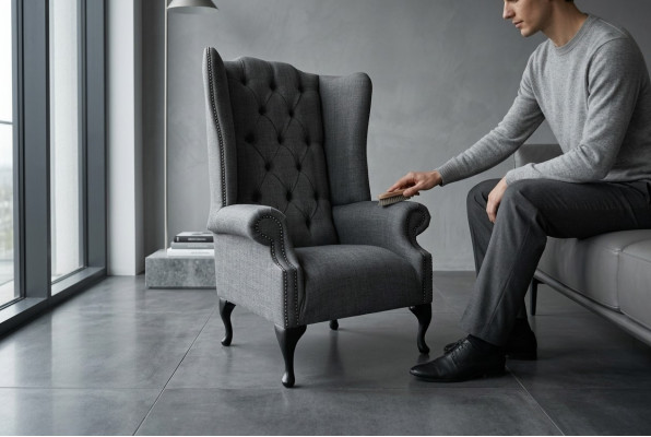 Fauteuil Leer Televisie Bank 1-zits Sofa Relax Luxe Gestoffeerde Bank Eenzitter Nieuw