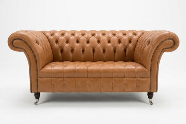 Bank 2-Zits Leren Bankstel Couch Televisiefauteuil Gestoffeerde Bank Loungesofa Tweezitter