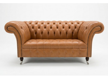 Bank 2-Zits Leren Bankstel Couch Televisiefauteuil Gestoffeerde Bank Loungesofa Tweezitter
