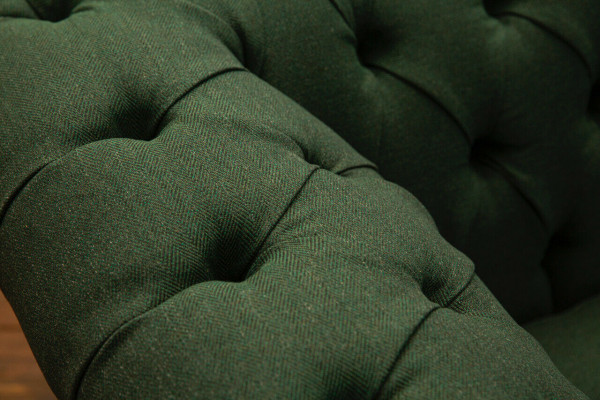 Knop bank Chesterfield banken 4-zits bank bekleding stof woonkamer meubels
