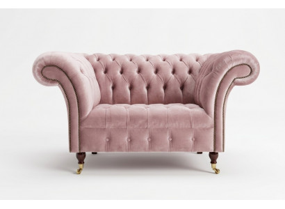 Fauteuil Bekleding Meubilair Chesterfield Roze Bank Textiel Leer Stof Sofa Eenzitter