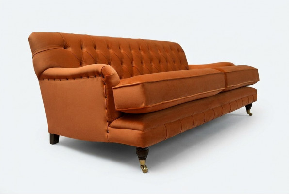 Chesterfield bank zitkussen duurzame en hoogwaardige bank driezitter.