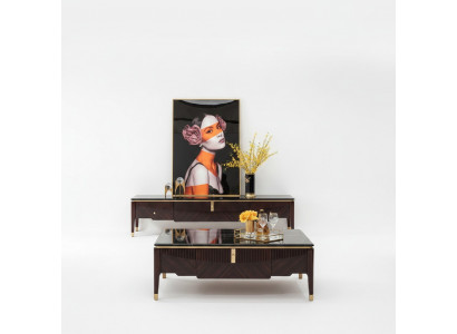 Salontafel hout tafel bijzettafel bank tafels marmer woonkamer design meubels.