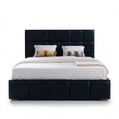 Zwart bed kussen ontwerp luxe tweepersoonsbedden slaapkamer jvmoebel® nieuw