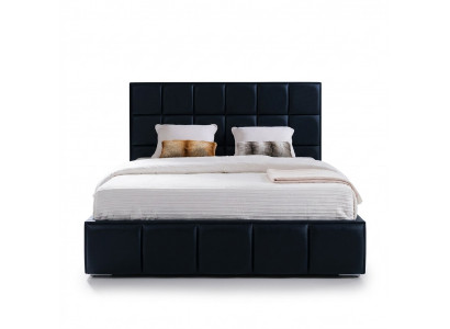 Zwart bed kussen ontwerp luxe tweepersoonsbedden slaapkamer jvmoebel® nieuw
