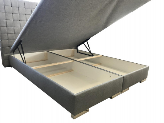 Luxus slaapkamer bed gestoffeerd ontwerp luxe dubbele hotelbedden 140x200 cm nieuw