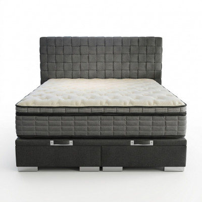 Luxus slaapkamer bed gestoffeerd ontwerp luxe dubbele hotelbedden 140x200 cm nieuw