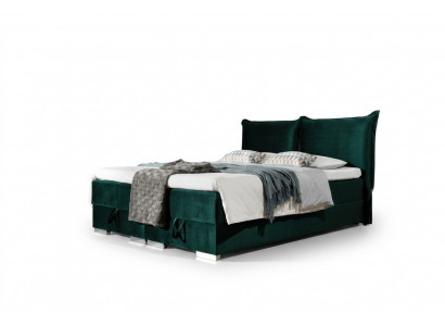 Boxspringbedden Bed Bekleding Kunstleer Designer Hotel Dubbel Luxe Design Nieuw