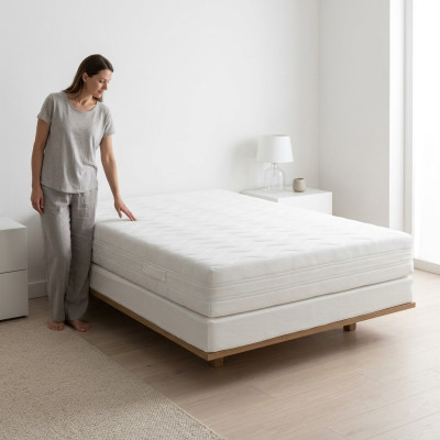 Koudschuim matras slaaphemel matrassen 80x200cm schuim 7 zones luxe