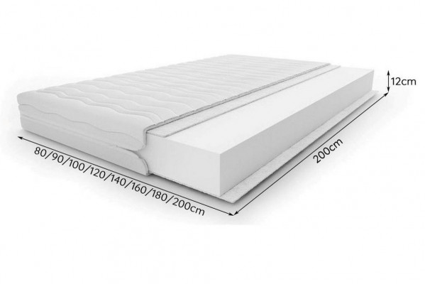 Schuimmatrassen Exclusieve Matras Luxe Meubels Orthopedisch nieuw 200x200